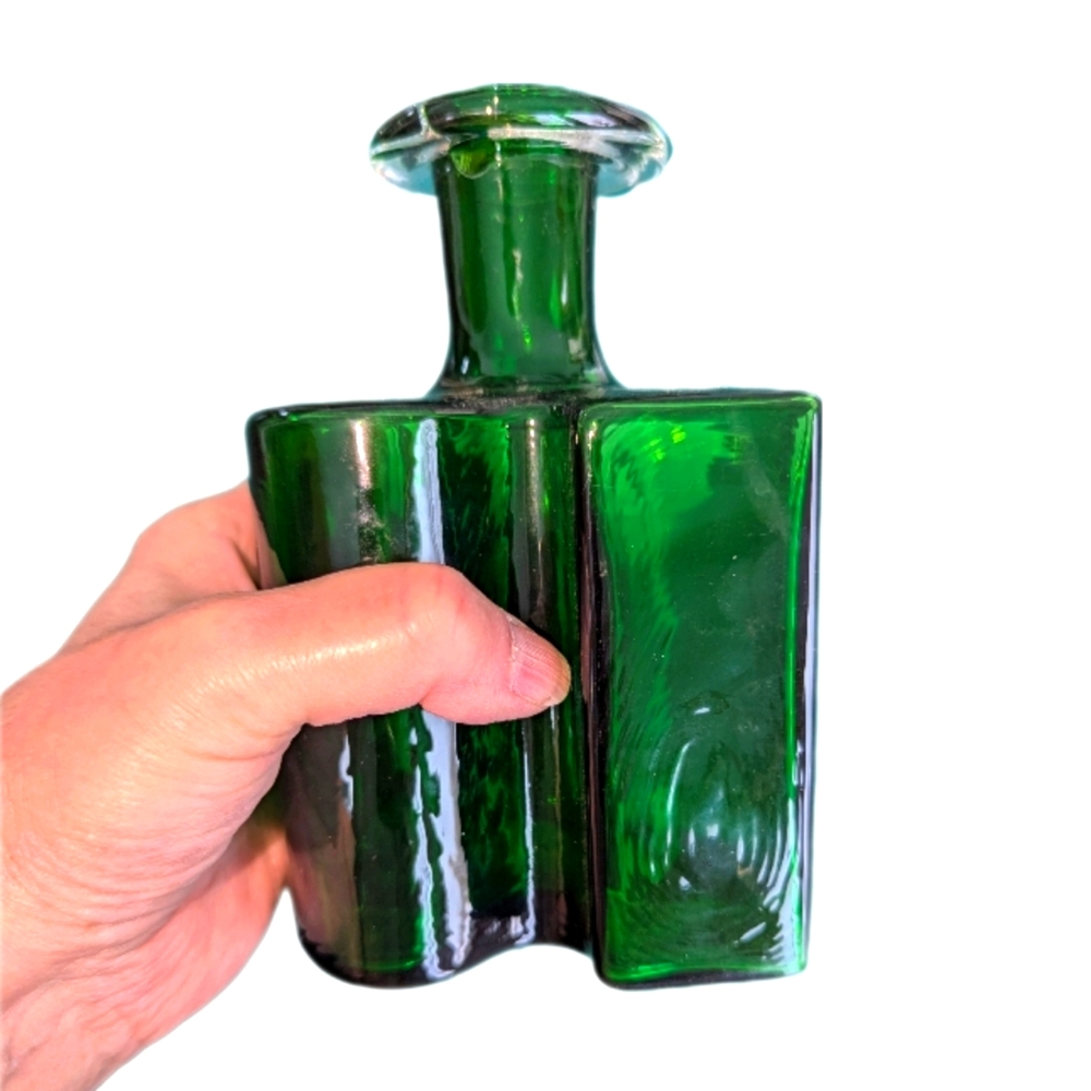 Green Swig Jug Decanter